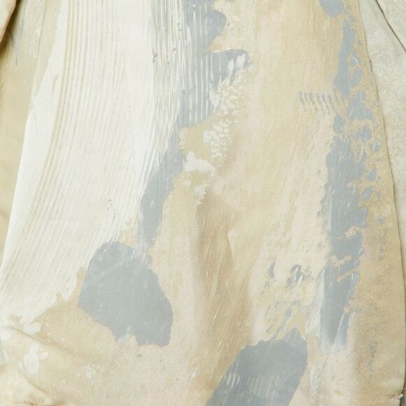 Dolce & Gabbana Cream Printed Cotton Skirt S